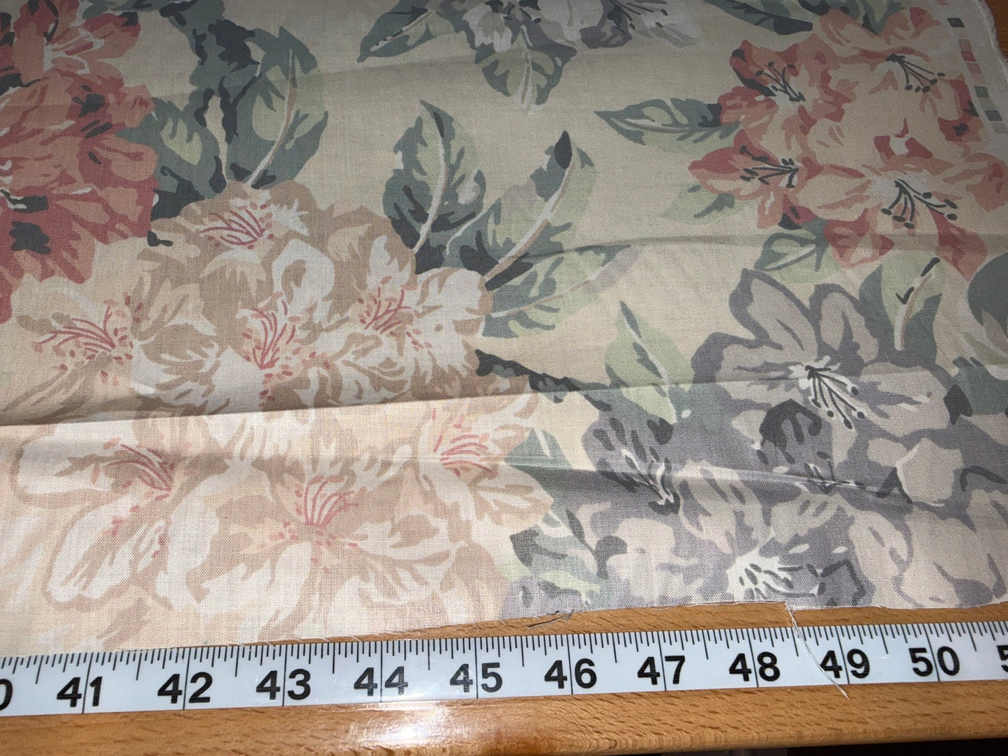 Waverly Spring Garden Floral Cotton Fabric – 54+ Inches Wide – Soft Pastel Botanical Print