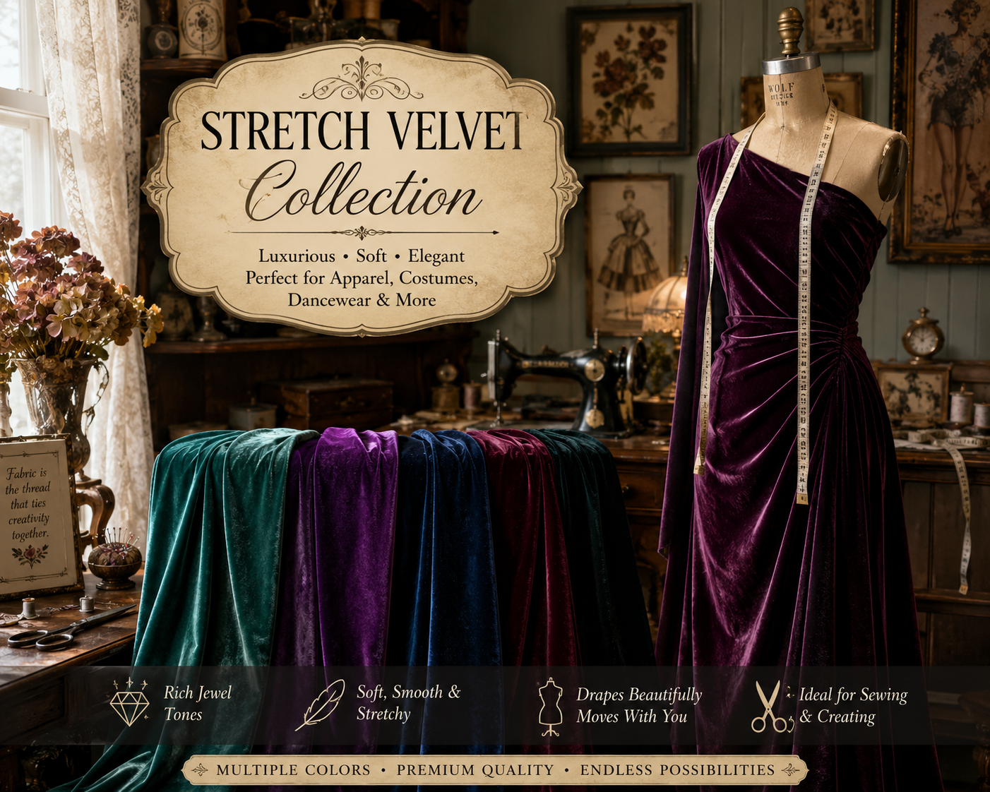 Stretch Velvet