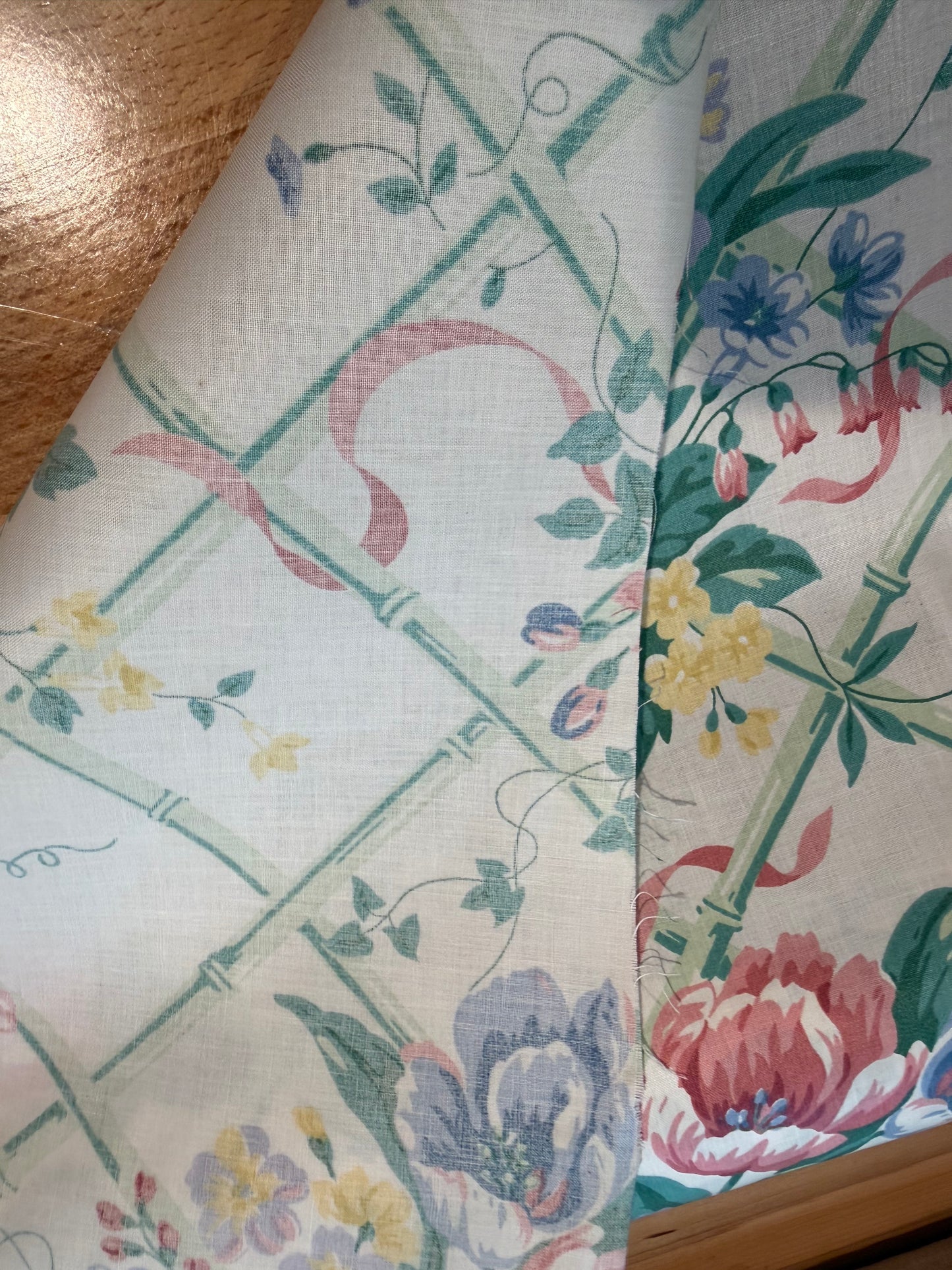 Waverly Spring Garden Scotchgard® Cotton Fabric – 54+ Inches Wide – Floral Home Décor Fabric