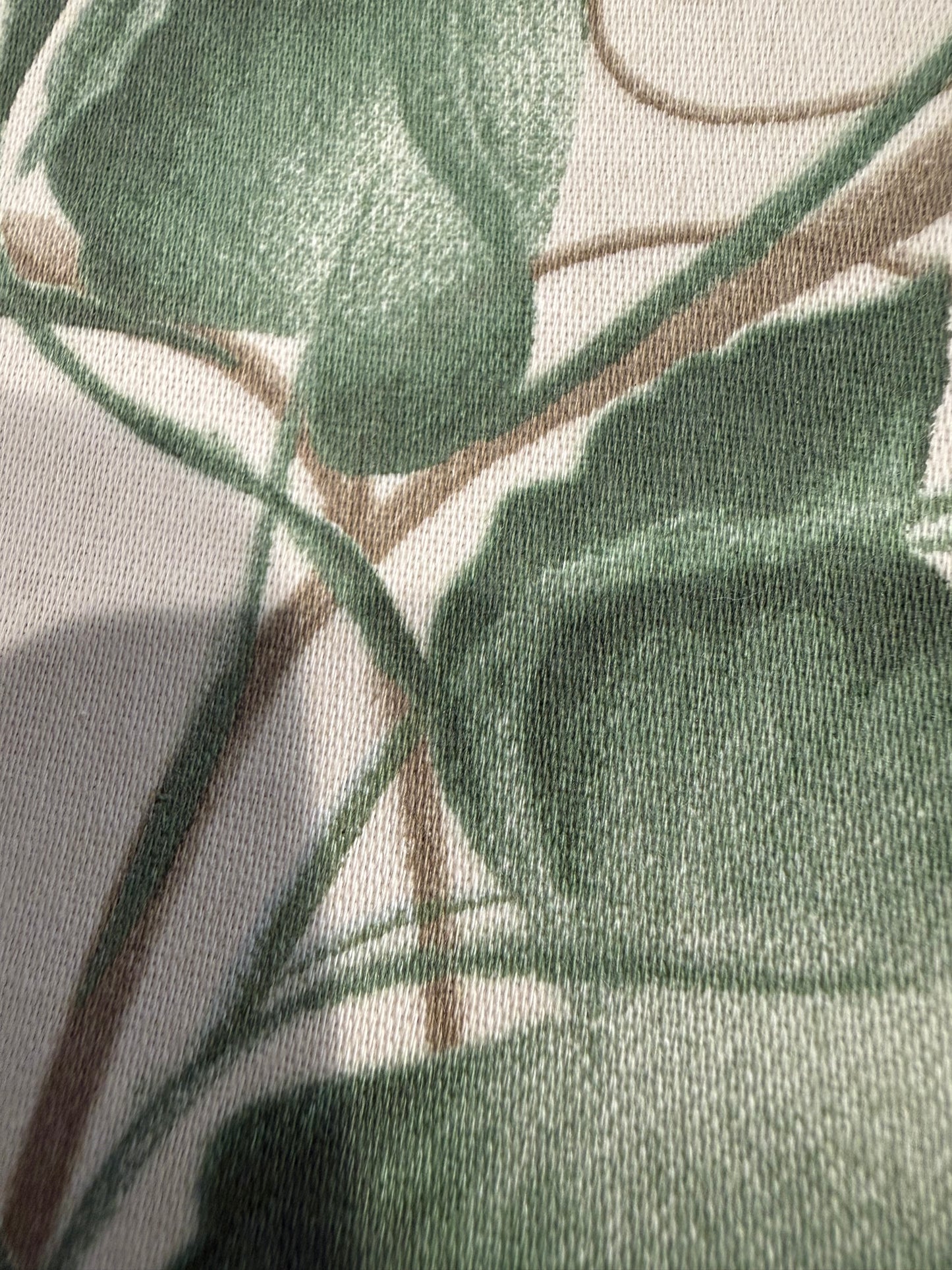 Brewster Home Fashions Ivy Vine Cotton Fabric – 54+ Inches Wide – Green Botanical Print