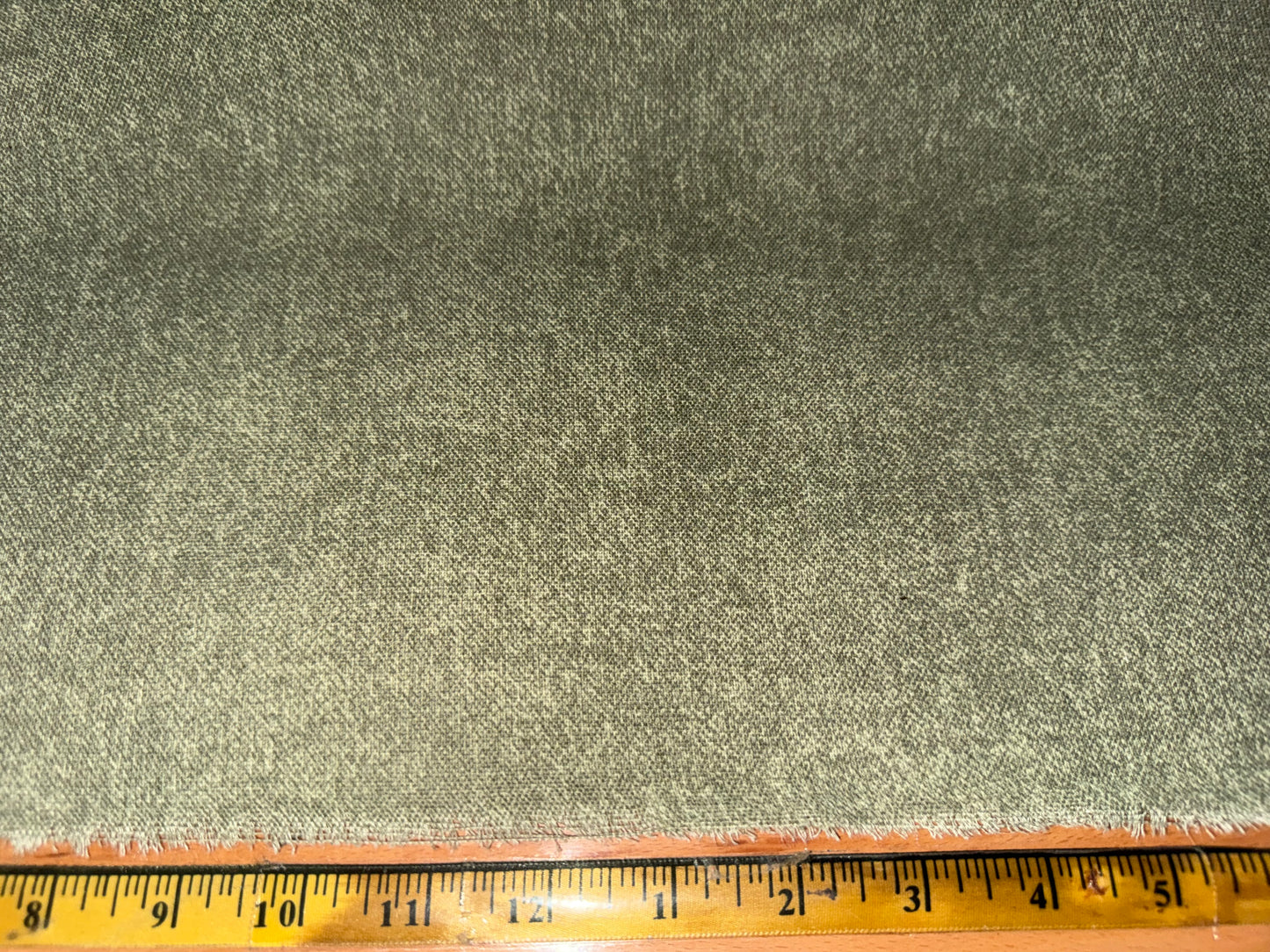 Heavyweight Cotton Canvas Fabric – Olive Textured Solid | 55" Wide |Upholstery and Tote Bag Material