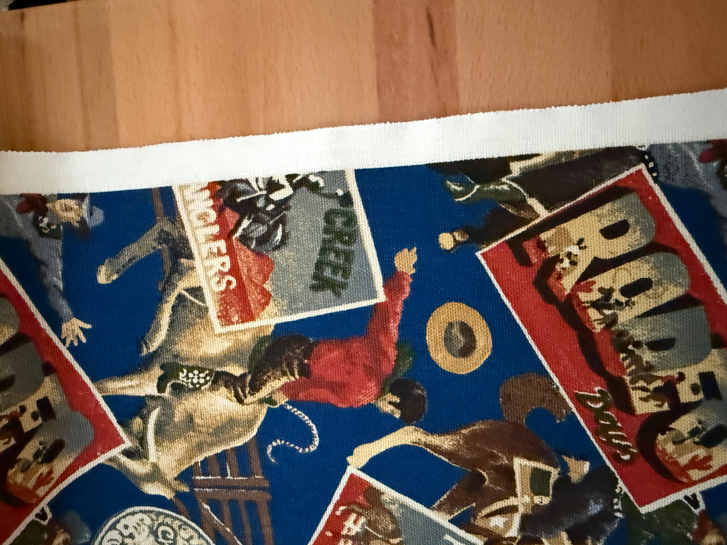 Robert Allen Extra Wide Western Rodeo Canvas Fabric – 60+ Inch Wide Cowboy & Ranch Cotton Canvas by the Yard