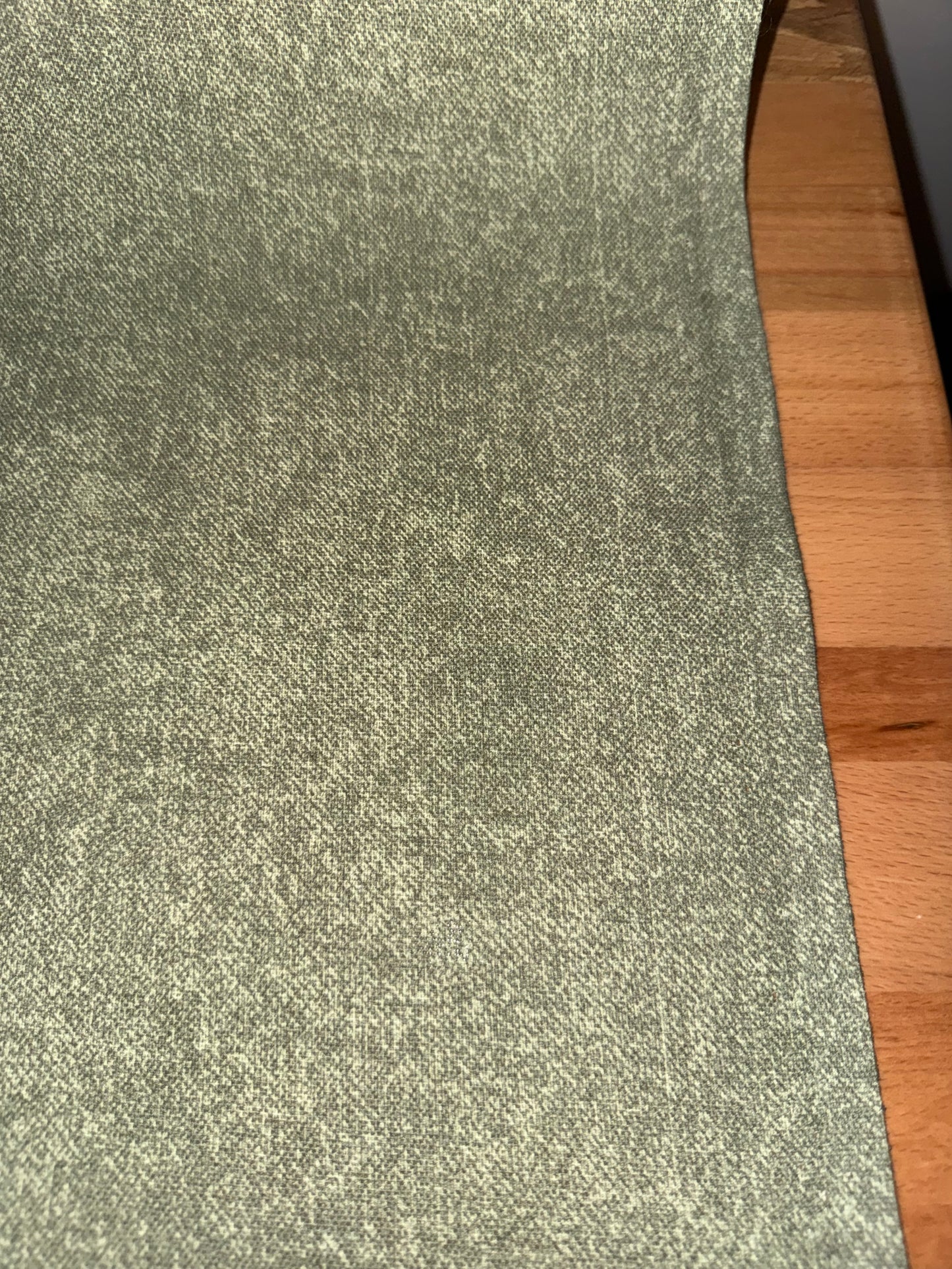Heavyweight Cotton Canvas Fabric – Olive Textured Solid | 55" Wide |Upholstery and Tote Bag Material