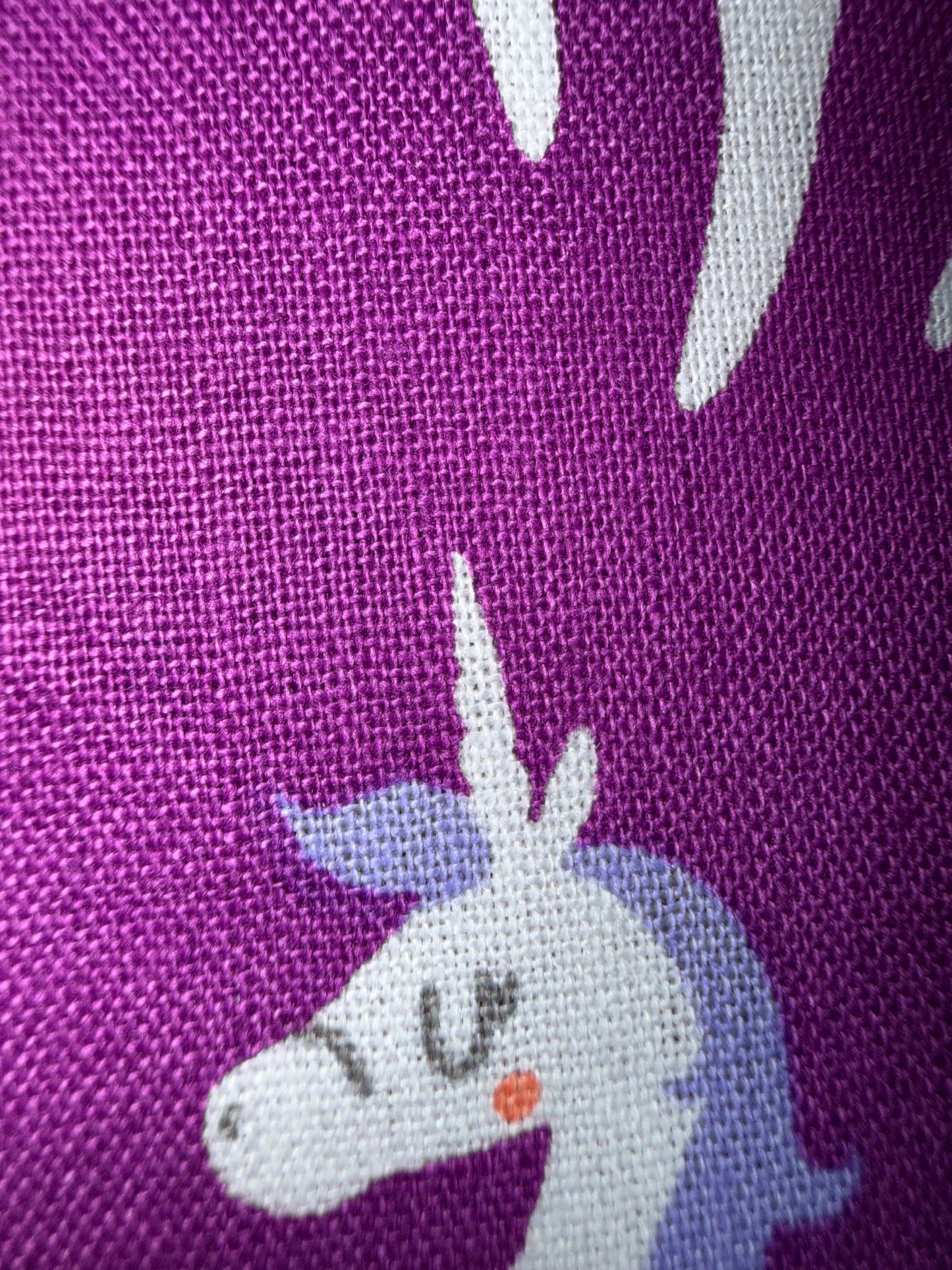 Purple Unicorn Quilting Cotton Fabric – Rainbows, Stars & Clouds – 44/45" Wide | Emma & Mila