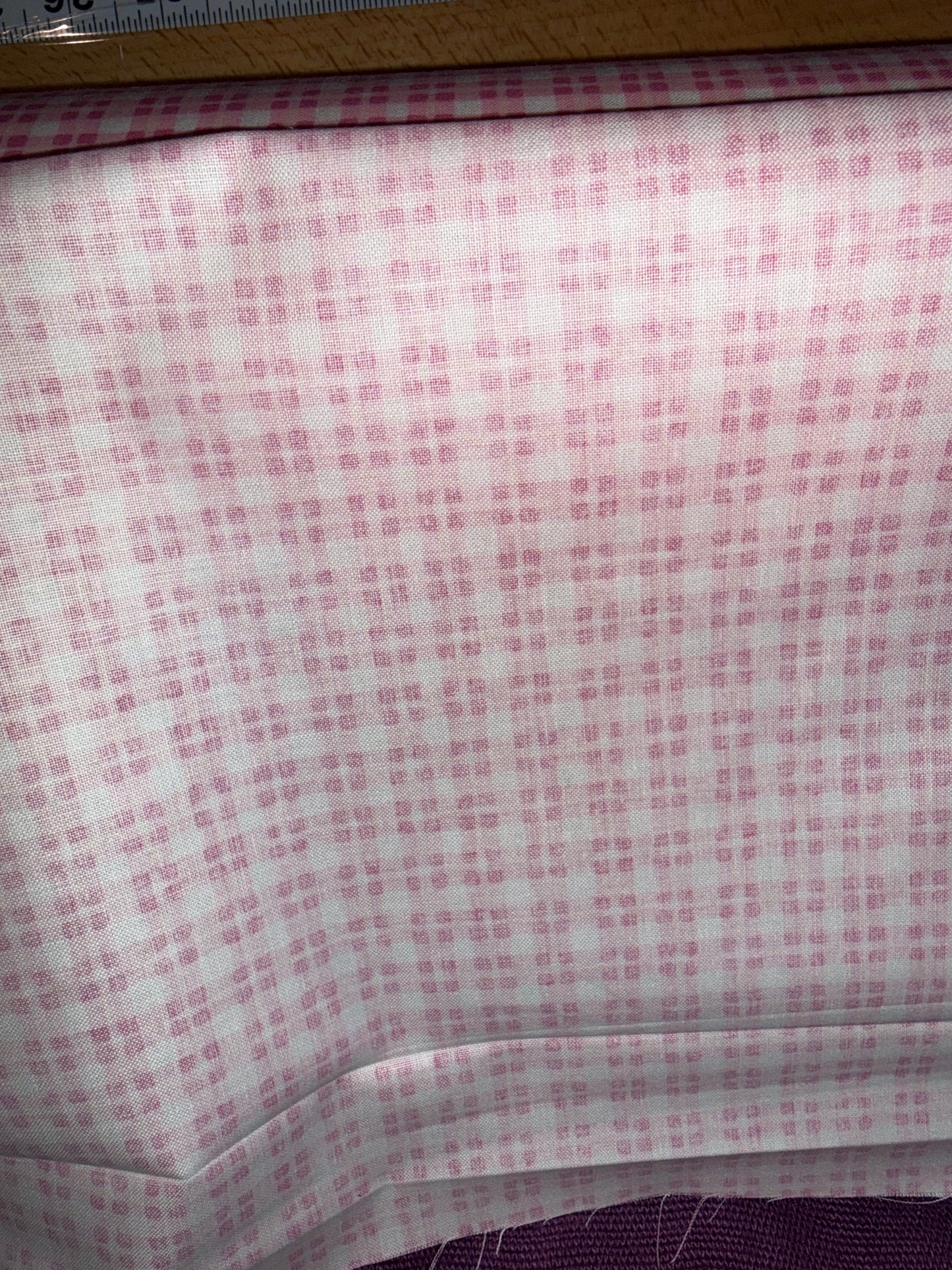 Cynthia Rowley Pink Plaid Scotchgard® Cotton Fabric – 54+ Inches Wide – Designer Home Décor Cotton